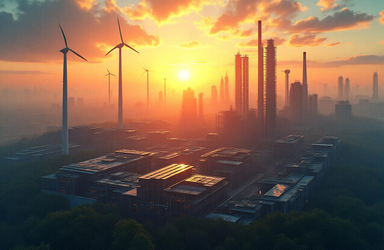 Duurzame industriële energievoorziening